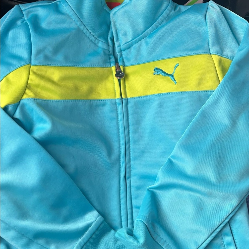 Puma Blue and Yellow Jacket